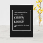 Niveau op de Kaart van de Verjaardag (Gele Bloem)