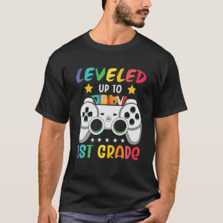 Niveau tot 1st rang videospel terug naar school Ki T-shirt