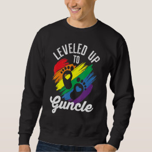 Niveau tot Guncle Rainbow Trots Gay Uncle LGBT Trui
