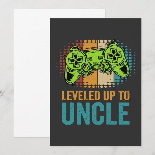 Niveau tot oom 2024 kaart (Voorkant / Achterkant)