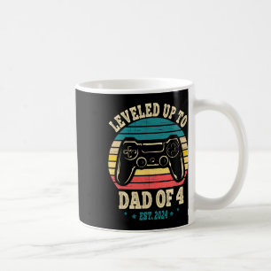 Niveau tot vader van 4 gepromoveerd tot Daddy Game Koffiemok