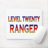 Niveau twintig ranger muismat (Met muis)