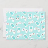 Niveau | Uitnodiging tot Baby shower (Achterkant)