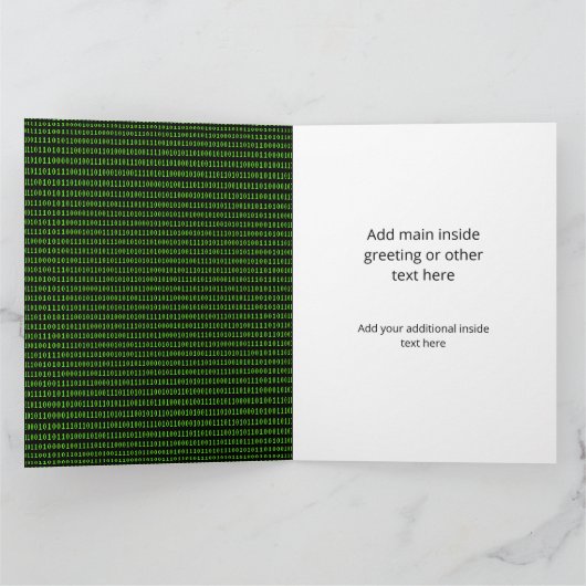 Niveau Up Retro Gaming & Machine Code Any Age Man Kaart (Binnen)