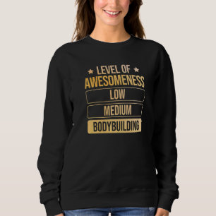 Niveau van behendigheid Bodybuilding fitness Gym Q Trui
