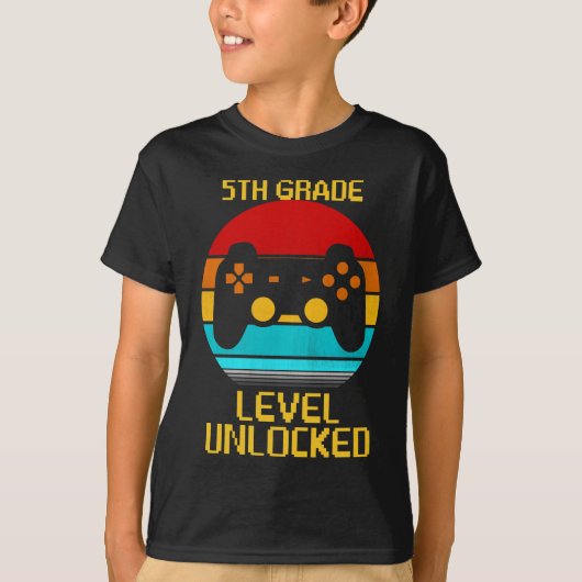 niveau van de 5e graad niet vergrendeld t-shirt (Voorkant)