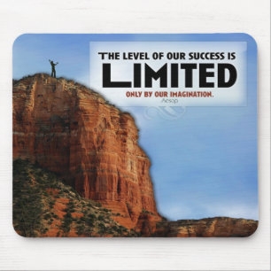 Niveau van de Aangepaste Mousepad van het Succes Muismat