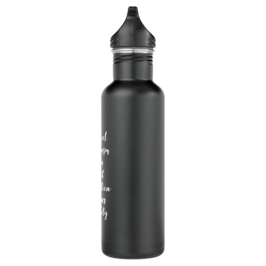 Niveau van Sarcasm uw stoofheid Funny Waterfles (Rechts)