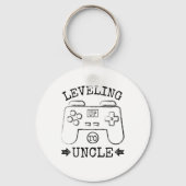 Niveaus tot oom eerste vaderdag sleutelhanger (Voorkant)