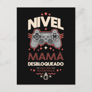 Nivel mama desbloqueado briefkaart