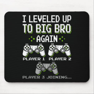Nivelleren naar Big Bro Opnieuw Brother Gamer Funn Muismat