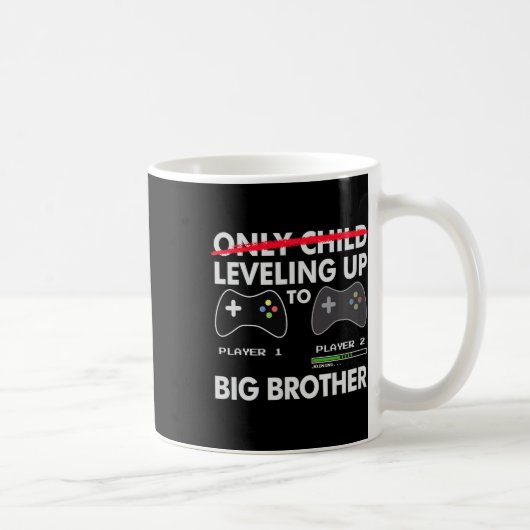 Nivelleren naar Big Brother Shirt - Videogame spel Koffiemok (Rechts)