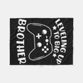 Nivelleren naar Big Brother Video Game Controller  Fleece Deken (Voorkant (Horizontaal))