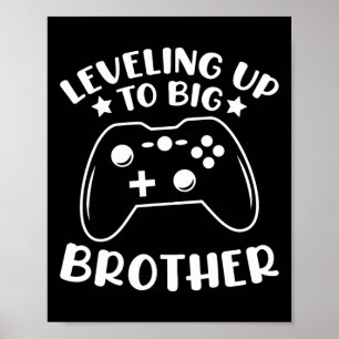 Nivelleren naar Big Brother Video Game Controller  Poster