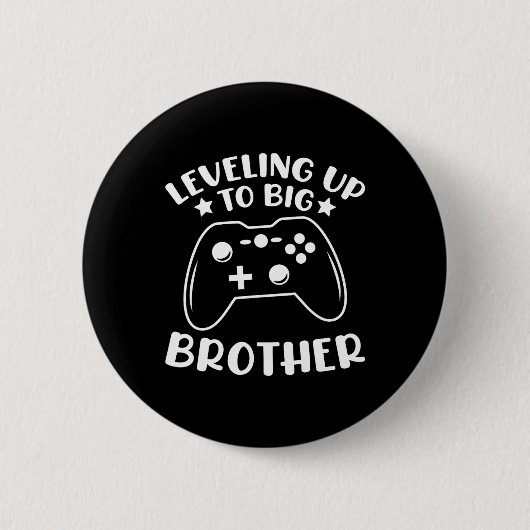 Nivelleren naar Big Brother Video Game Controller  Ronde Button 5,7 Cm (Voorkant)