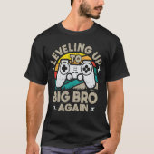 Nivelleren tot Big Bro Opnieuw  Gamer Big Bro T-shirt (Voorkant)