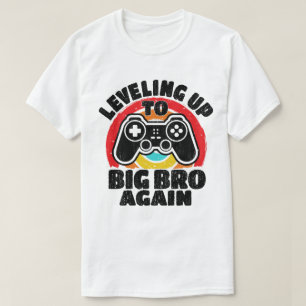 Nivelleren tot Big Bro Opnieuw  Gamer Big Bro T-shirt