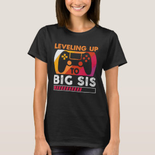  nivelleren tot grote zus gepromoveerd tot groot t-shirt