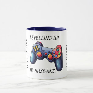 Nivelleren tot man Pas getrouwd bruidegom cadeau Mok