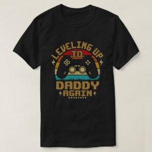  nivelleren tot papa weer gepromoveerd tot papa t-shirt