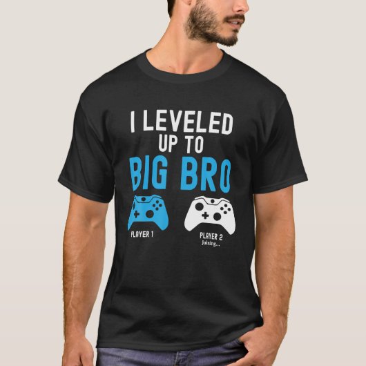 Nivellering naar Big Brother Design-videogame T-shirt (Voorkant)
