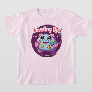 Nivellering omhoog! Schattigee gaming controller K T-shirt