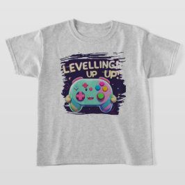 Nivellering omhoog! Schattigee gaming controller K T-shirt