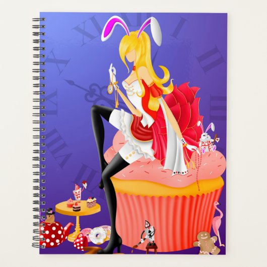 Nivens McTwisp Vintage Wonderland Planner (Voorkant)