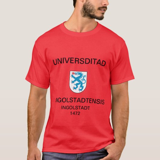 NIVERSITEIT VAN iNGOLSTADT T-shirt (Voorkant)