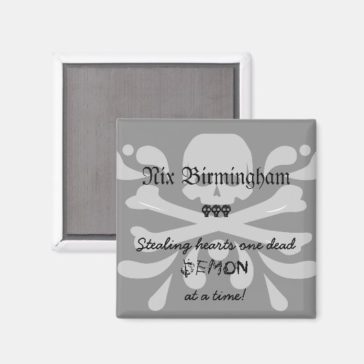 Nix Birmingham Magnet (Voorkant / Achterkant)