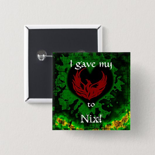 Nix Button - Ik gaf mijn hart aan (Voorkant /achterkant)