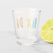 Nix Da, Duits, geen weg Shot Glas (Achterkant)