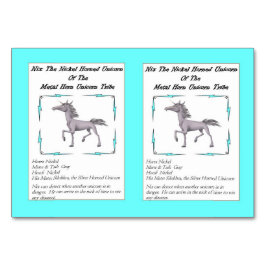 Nix de nikkel-hoorned eenhoorn trading Kaart