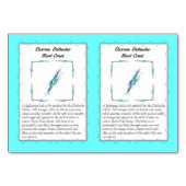 Nix de nikkel-hoorned eenhoorn trading Kaart (Achterkant)