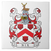 Nix Family Crest Tegeltje (Voorkant)