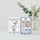 Nix - Nickel Horn Unicorn Game Kaart (Staand voorkant)