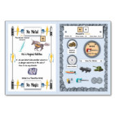 Nix - Nickel Horn Unicorn Trading Kaart (Achterkant)