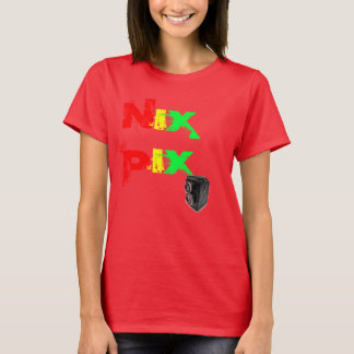 NIX PIX met  camera T-shirt