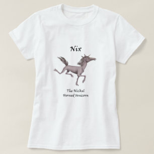 Nix The Nickel Horned Unicorn T-shirt-Shirt T-shirt