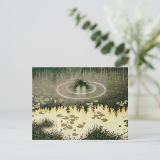 Nixie Water Spirit Briefkaart (Staand voorkant)