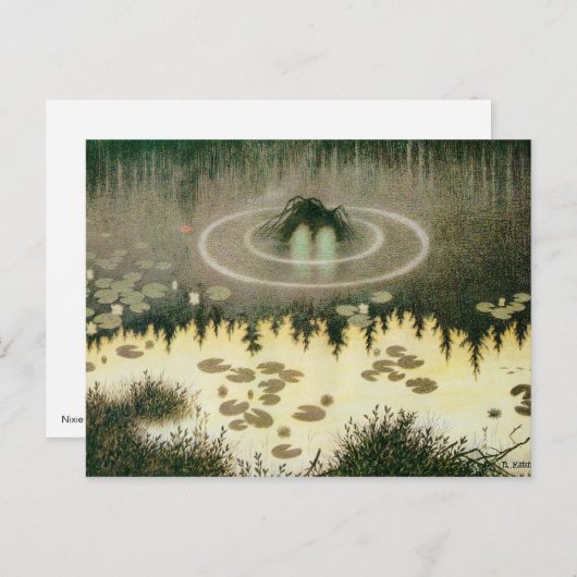 Nixie Water Spirit Briefkaart (Voorkant / Achterkant)