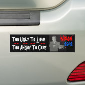 NIXON 2012 BUMPERSTICKER (Op auto)