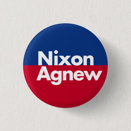 Nixon Agnew 1968 Campaign Button (Voorkant)