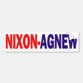 Nixon Agnew Bumpersticker 1968 (Voorkant)