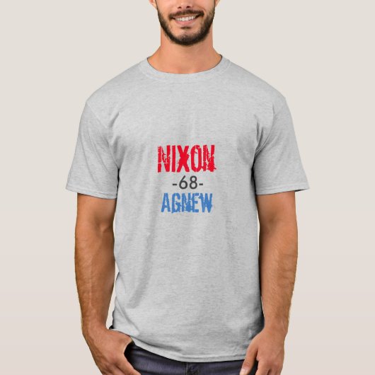 Nixon/Agnew  presidentschap T-Shirt (Voorkant)