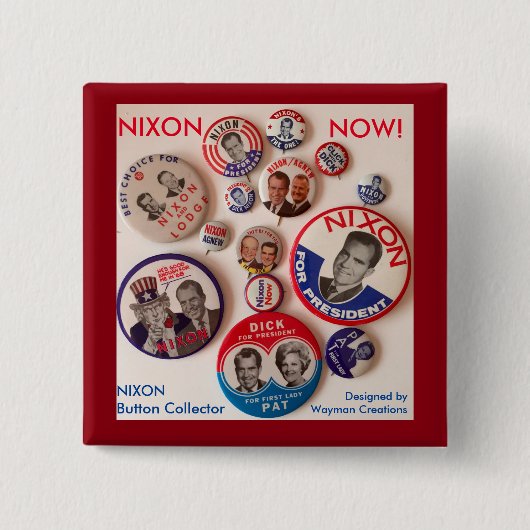 Nixon Button Collector Button (Voorkant)