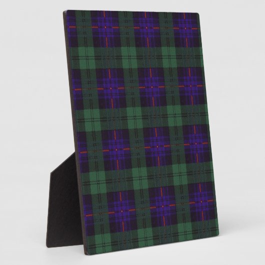 Nixon clan Pset Scottish kilt tartan Fotoplaat (Zijkant)