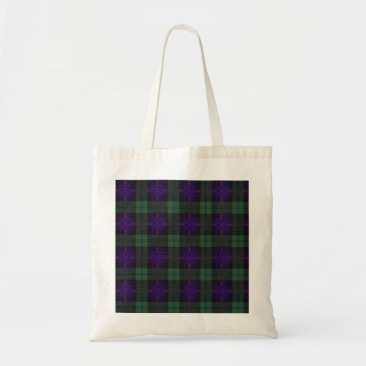 Nixon clan Pset Scottish kilt tartan Tote Bag (Voorkant)
