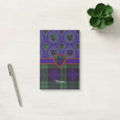 Nixon familie clan Pset Scottish kilt tartan Post-it® Notes (Kantoor)