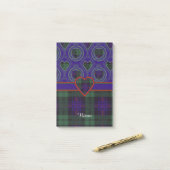 Nixon familie clan Pset Scottish kilt tartan Post-it® Notes (Op bureau)
